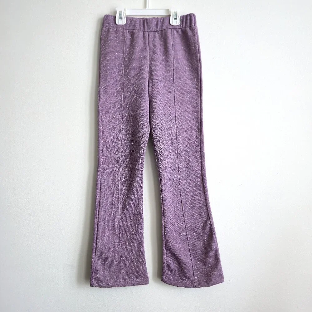 OVS Kids | Lavender & Metallic Gold Joggers | Size 9-10 - Picture 1 of 9